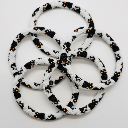 Siyah Kedi Motifli Tasma